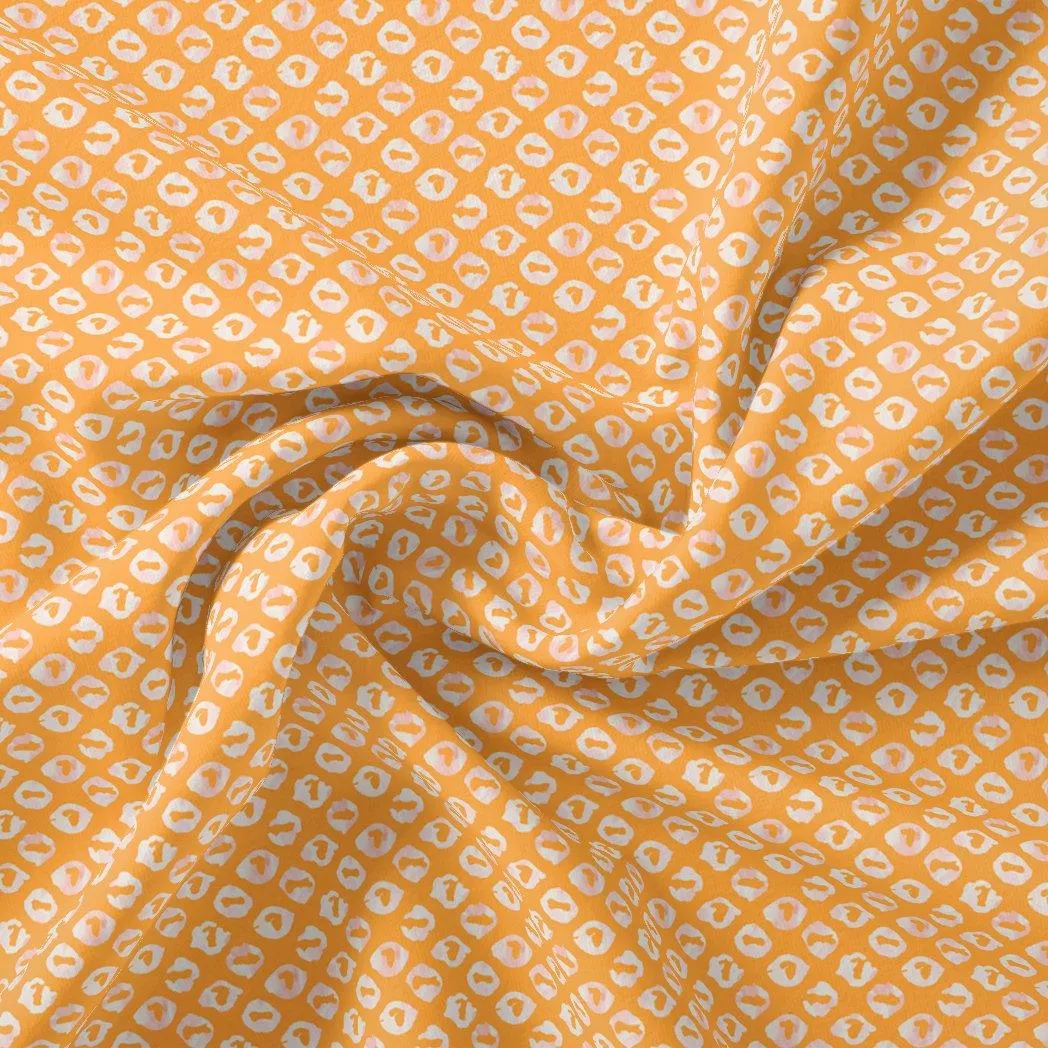Bird's Eye Seamless Pattern Digital Printed Fabric - Crepe
