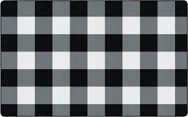 Black & White Buffalo Check | Classroom Rug | Schoolgirl Style