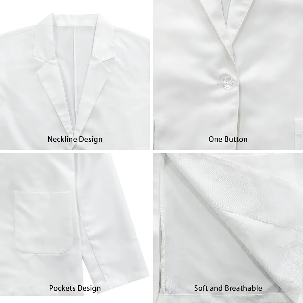 Blazer for Men Notched Lapel Suit Jacket Casual Business Breathable Coats Formal Dress Jacket XS-5XL