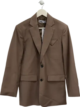 BOA Brown Single Breasted Blazer UK XS