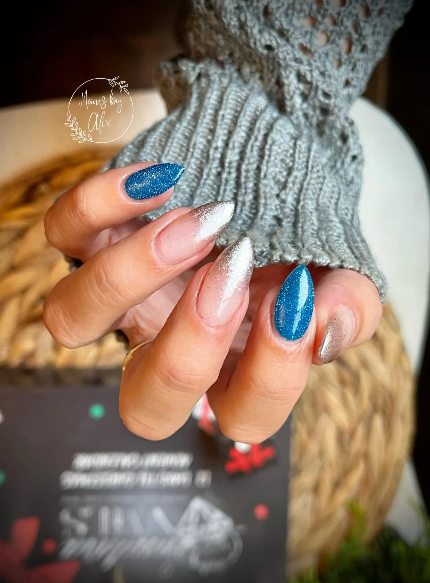 Christmas Blues Gel Polish Collection - 6 Colors