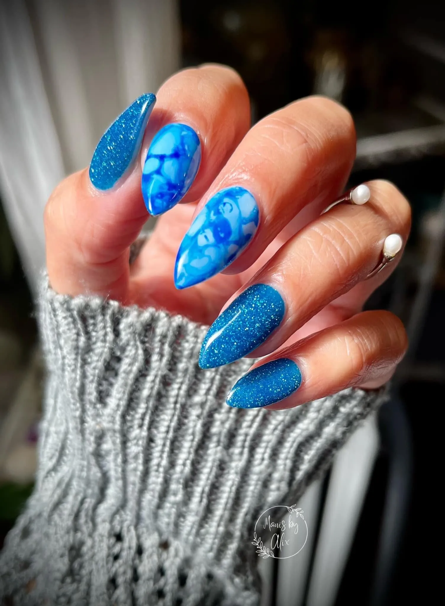 Christmas Blues Gel Polish Collection - 6 Colors