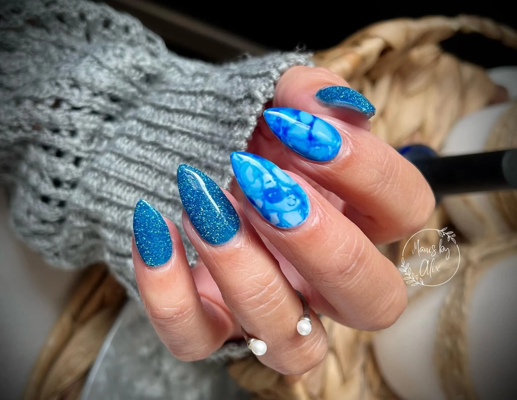 Christmas Blues Gel Polish Collection - 6 Colors