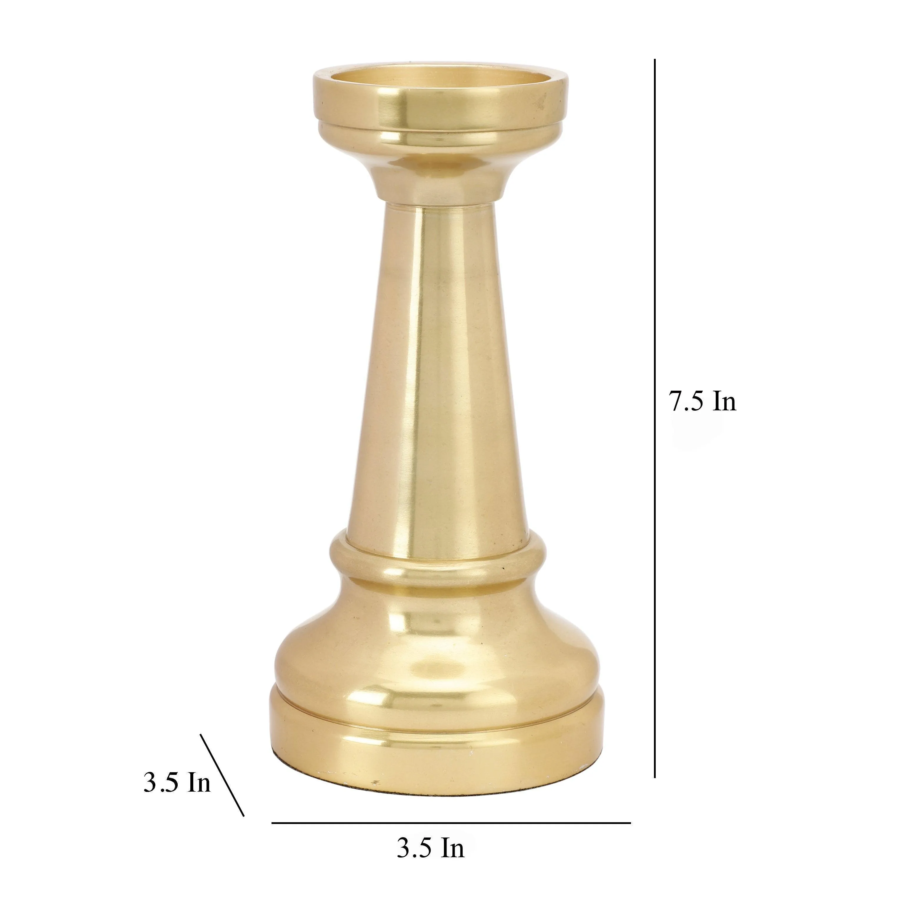 Decorative Aluminium Chess Rook Showpiece For Home Decor & Gifting