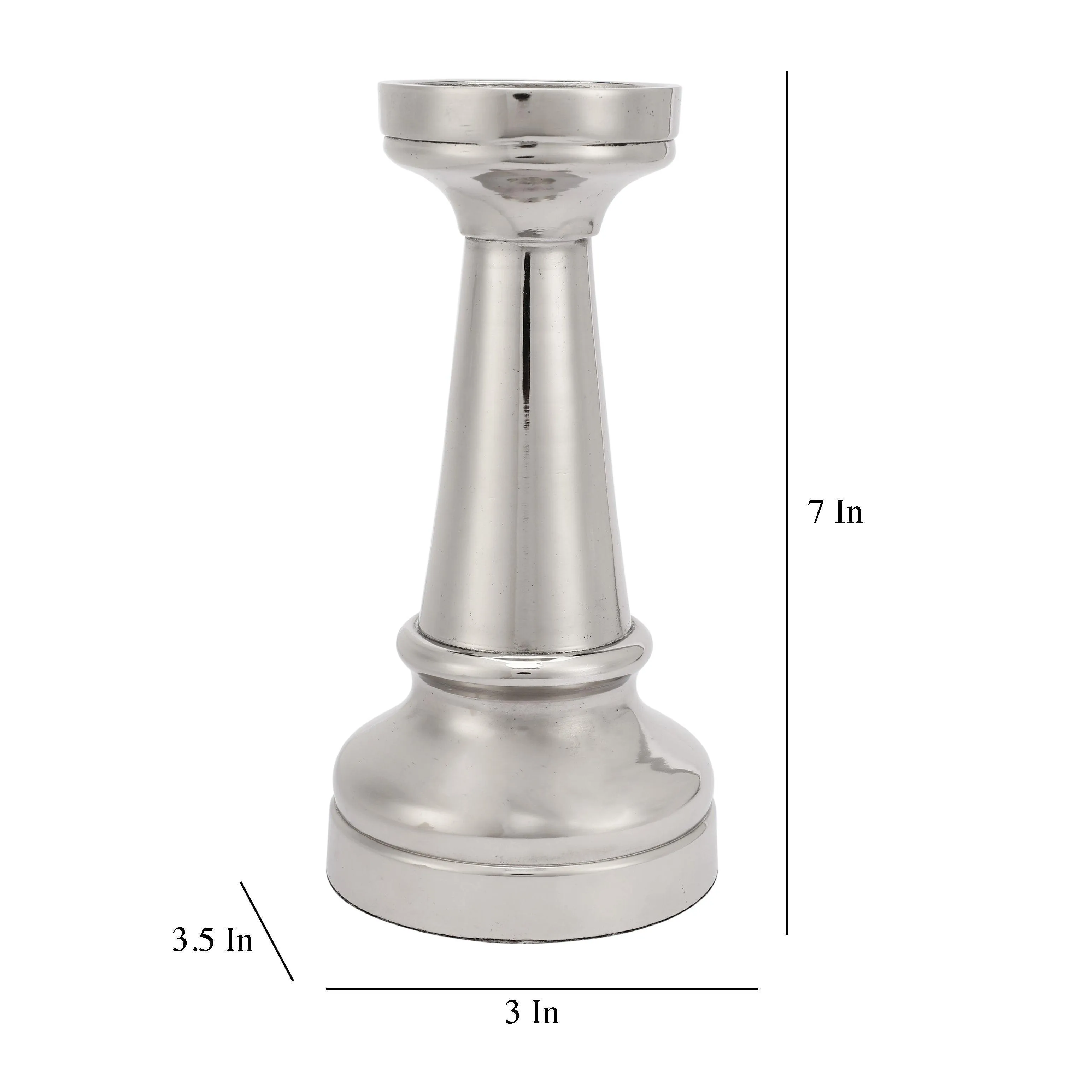 Decorative Aluminium Chess Rook Showpiece For Home Decor & Gifting