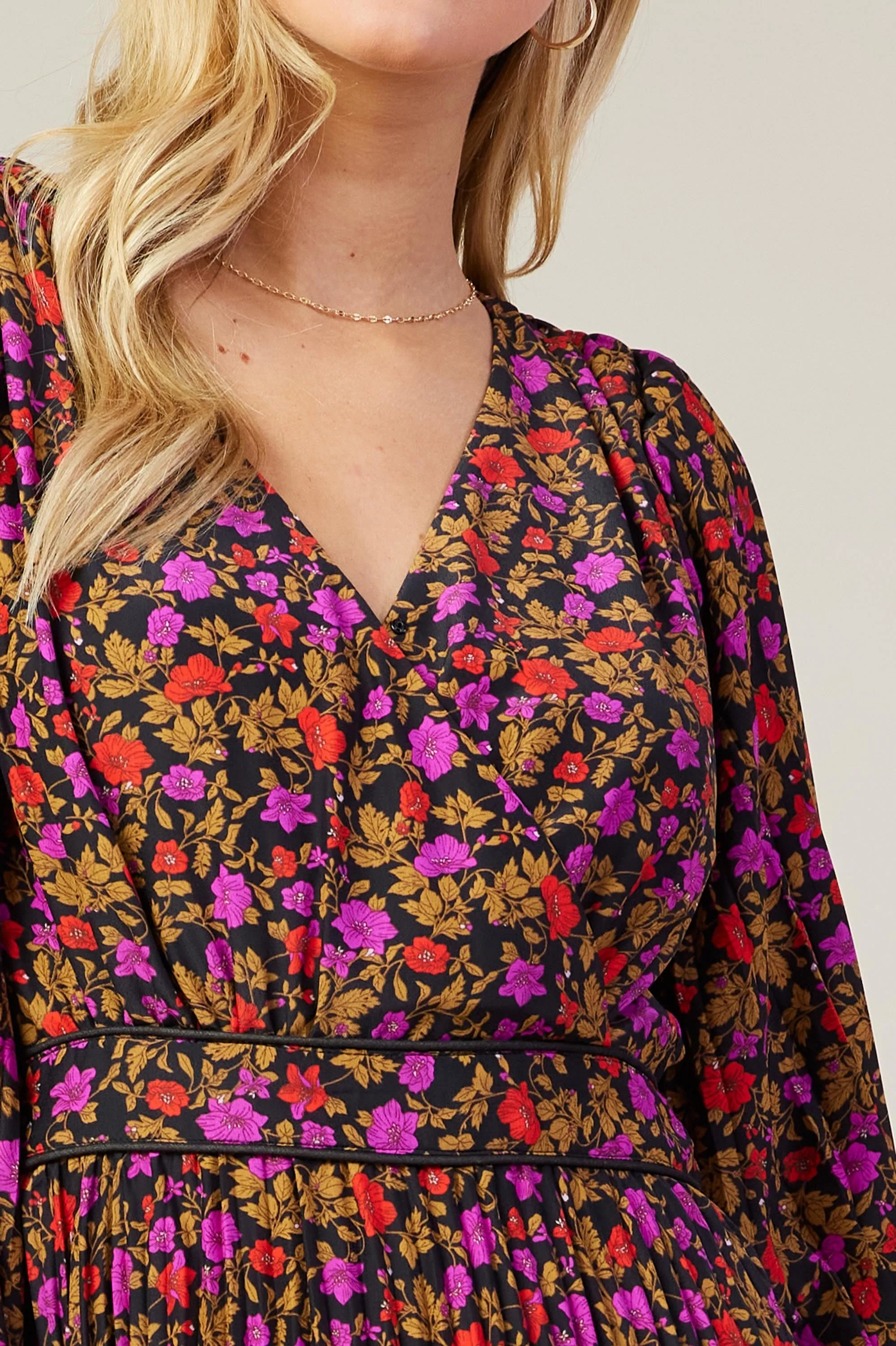 Free Falling Overlap Dress