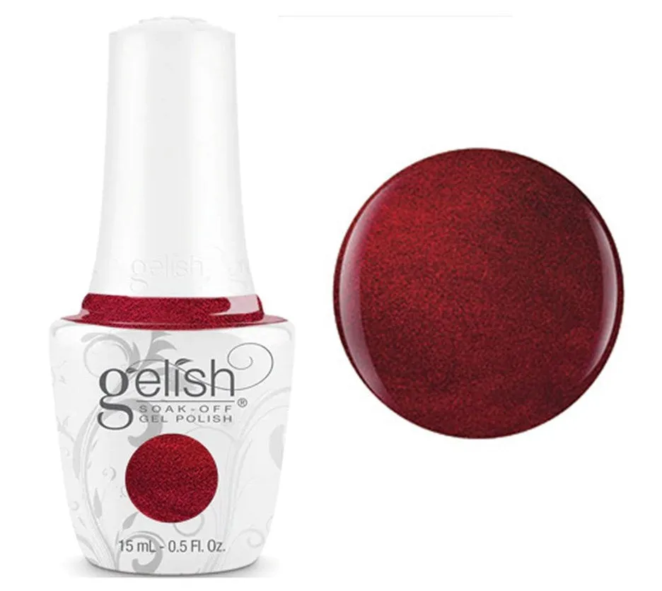 Gelish Professional Gel Polish What's Your Pointsettia? - Medium Red Pearl - 15ML