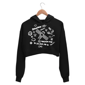 Harry Styles Crop Hoodie - Satellite
