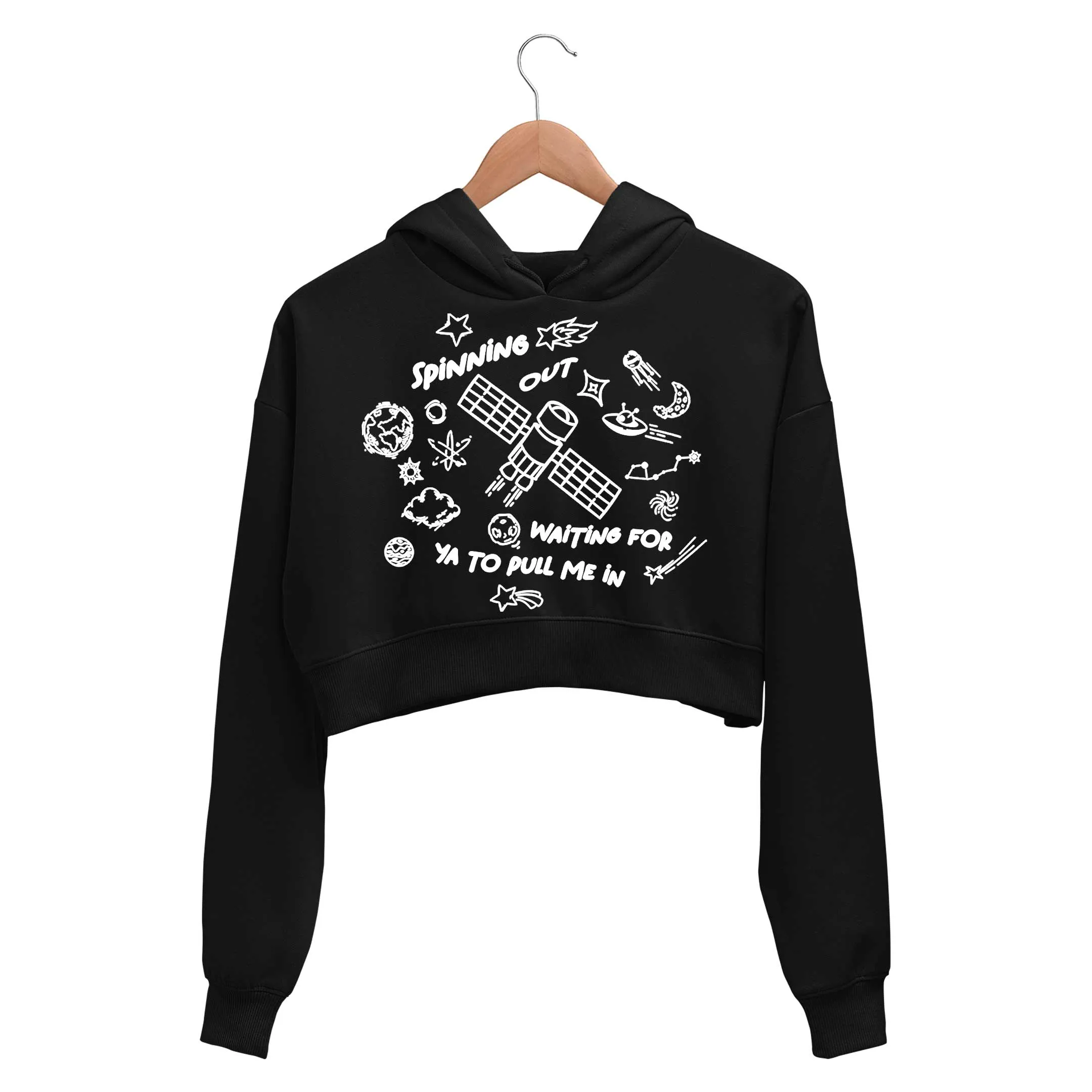 Harry Styles Crop Hoodie - Satellite