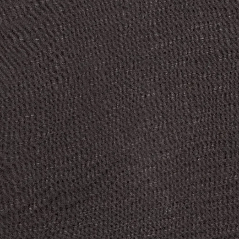 Jersey polyester fin flammé marron