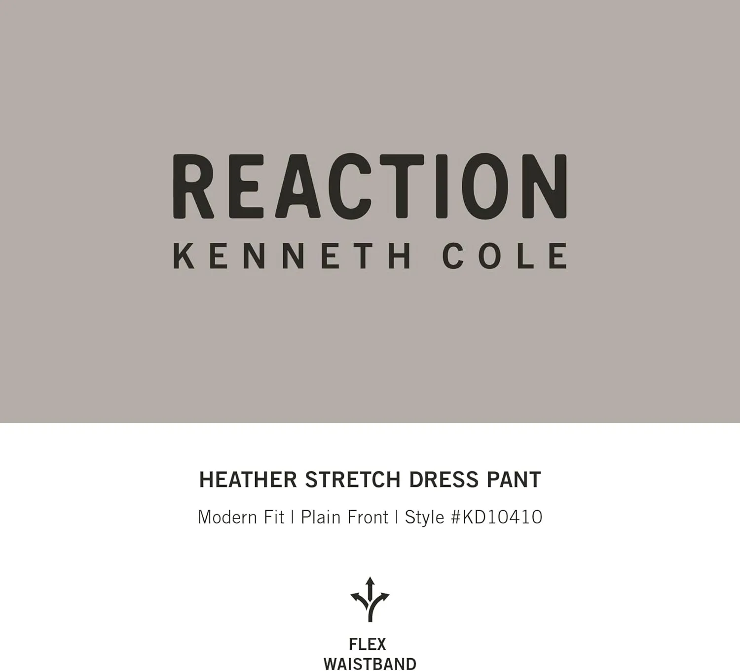 Kenneth Cole REACTION Men's Modern Fit Stretch Dress Pant