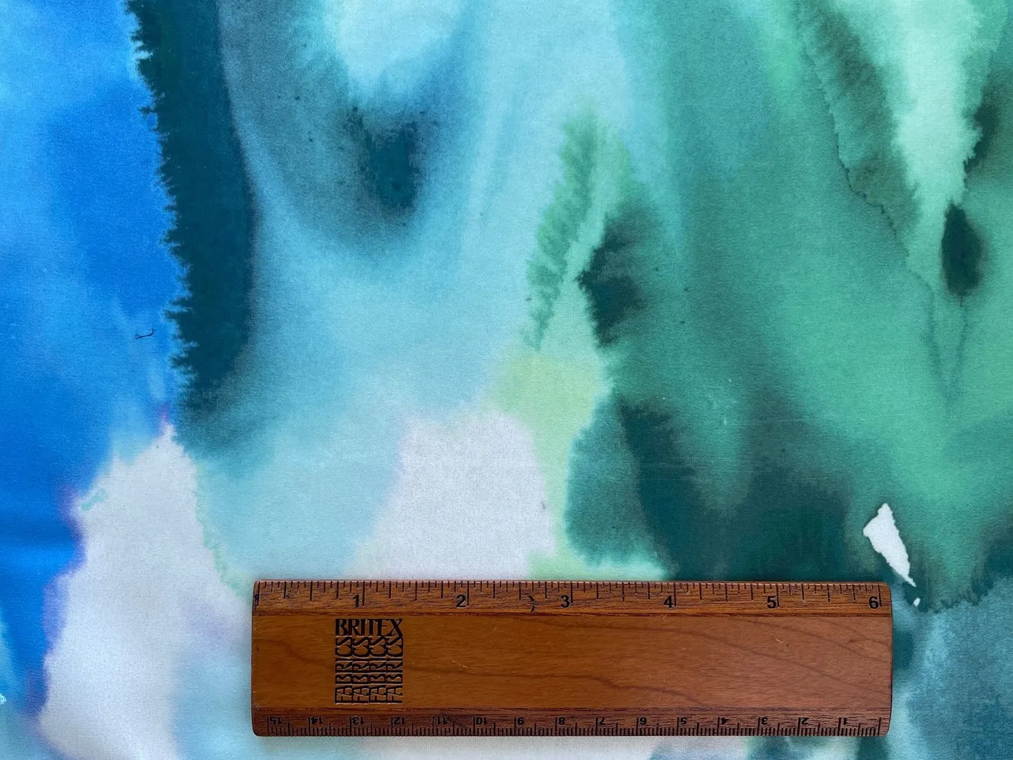 Monet's Pond Polyester Charmeuse
