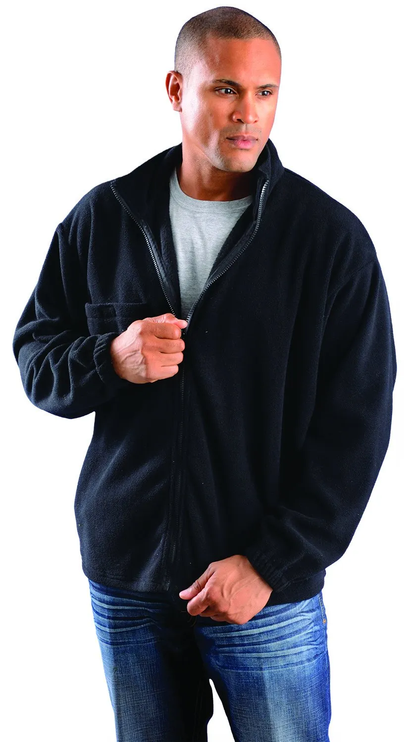 OccuNomix LUX-ETJBJR-BY5X Classic Three-Way Black Bottom Bomber Jacket, Class 3, ANSI Polyester, 5X-Large, Yellow