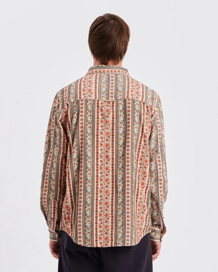 Tonys Classic Corduroy Shirt - Ecru Color