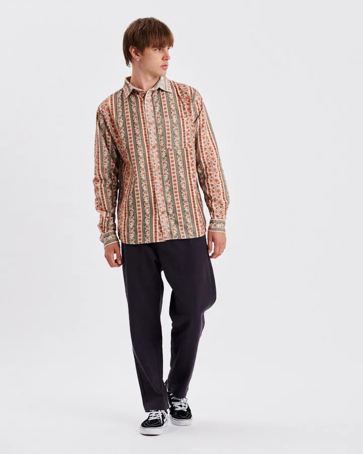 Tonys Classic Corduroy Shirt - Ecru Color