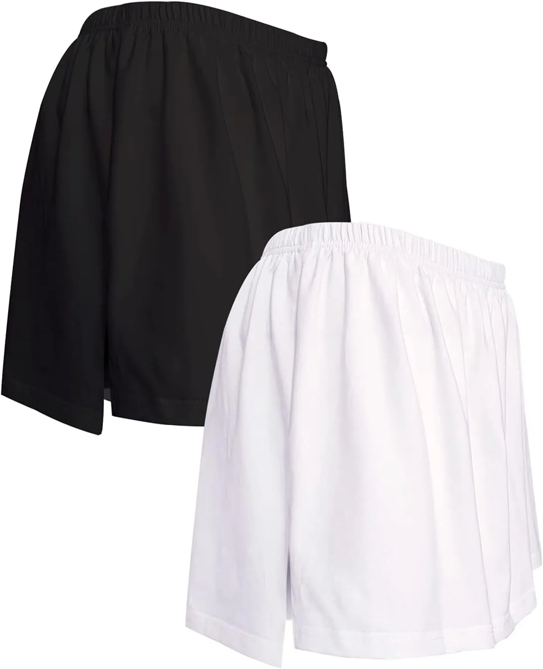 Vanrose Jan Cotton Shirt Extension for Legging Layering Fake Top Black Gray Plus Size S-5XL