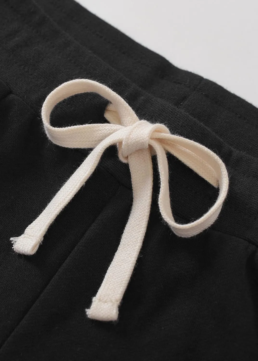 Weintee Women's Petite Joggers Cotton Sweatpants with Pockets