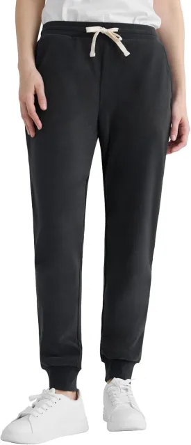 Weintee Women's Petite Joggers Cotton Sweatpants with Pockets